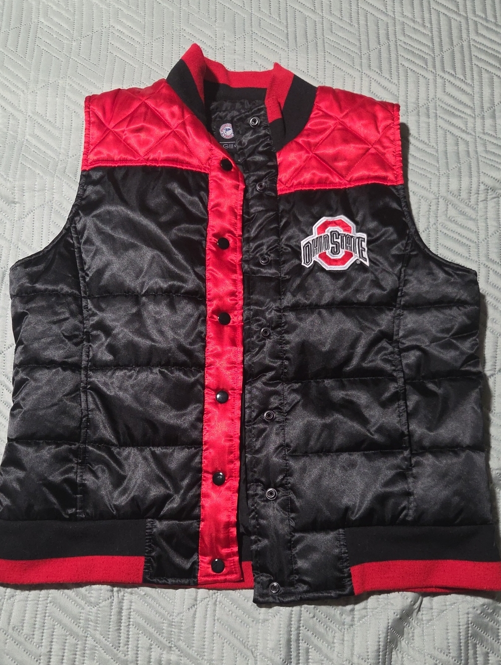 Ohio State Buckeyes Quilted Puffer Vest